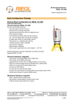 Basic Configuration Package - RIEGL Laser Measurement Systems