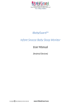 iBabyGuard™ Infant Snooze Baby Sleep Monitor User Manual