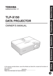 TLP-X150 - Projector Central