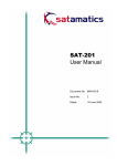 SAT-201 User Manual