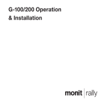 (EN) G-Series Operating Manual