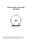 Diy Electric Bike Conversion Kits User Manual