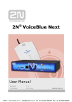 2N VoiceBlue Next VoIP 4 Manual