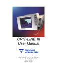 CRIT-LINE® III User Manual