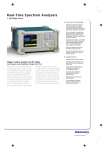 Real-Time Spectrum Analyzers RSA2200A Series