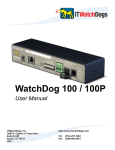 WatchDog-100 User Manual (rev 140307A)
