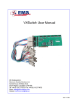 VXSwitch User Manual