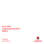R206-Z Mobile Wi-Fi User Guide - Vodafone Global Technical