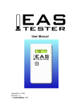 EAS Tester Manual