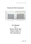 Manual B-Speech MiniPad microsoft smartphones