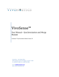 VivoSense ® Synchronization and Merge