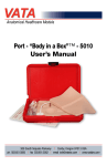 User`s Manual Port - “Body in a Box”™ - 5010