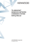 TS-480HX/SAT KENWOOD NETWORK COMMAND SYSTEM