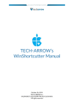 TECH-ARROW`s WinShortcutter Manual