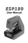 ESP180 Time Stamp User Manual