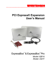 PCI Express® Expansion User`s Manual