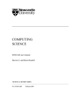 SONCraft user manual - Computing Science