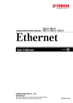 Ethernet Telnet Unit User`s Manual