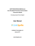 User Manual - LinkSprite