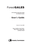 ForestGALES User Manual