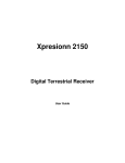 Xpresionn 2150 Digital Terrestrial Receiver