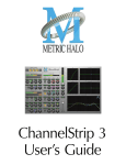 ChannelStrip 3 Users Guide