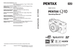 Pentax Q10 User Manual