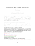 Coupled Regional Ocean Atmosphere Model (CROAM) User Manual