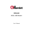 HDSL640 ADSL USB Modem