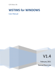 WSTIMS for WINDOWS