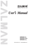 User`s Manual User`s Manual