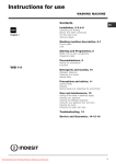 Indesit WIB 111 W User Manual Pdf - WashingMachine