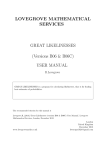 (Versions B06 & B06C) USER MANUAL