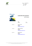 CryoSat Web Client application User`s Manual