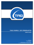 TAG Product User Manual