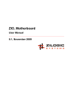 ZIO, Motherboard - Zilogic Systems