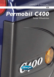 Permobil C400 user manual