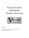 Varsity Systems Basketball Product Overview