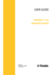 Trimble V10 User manual