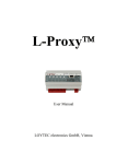 L-Proxy User`s Manual