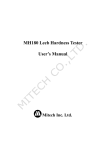 PDF Manual - M&L Testing Equipment
