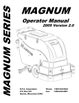 MAGNUM OPERATORS MANUAL - Refurbished Floor Cleaning