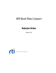 RTI Real-Time Connect - Community RTI Connext Users