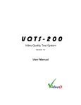 VQTS-200 User Manual, version 1.2 March 2012