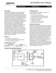 ISL5314EVAL2 User`s Manual