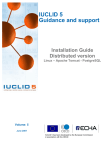 IUCLID 5 Guidance and support