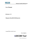 Manual of the DICOM Detective