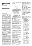 Choicemed Pulse Oximeter User Manual
