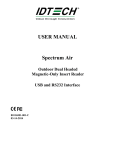 USER MANUAL Spectrum Air