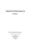 PARAGON CD-ROM Emulator 3.0 User Manual